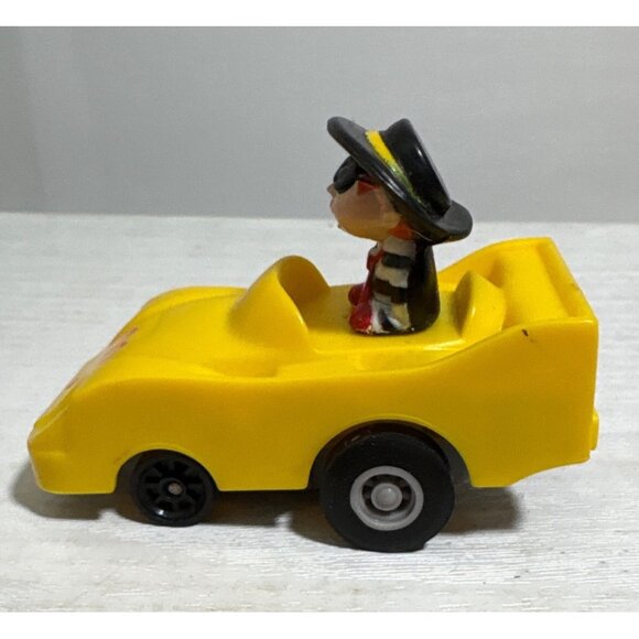 Hamburglar McDonalds Toy Car 1988 Yellow Toy Car Collectible Happy Meal Vintage - Picture 3 of 8